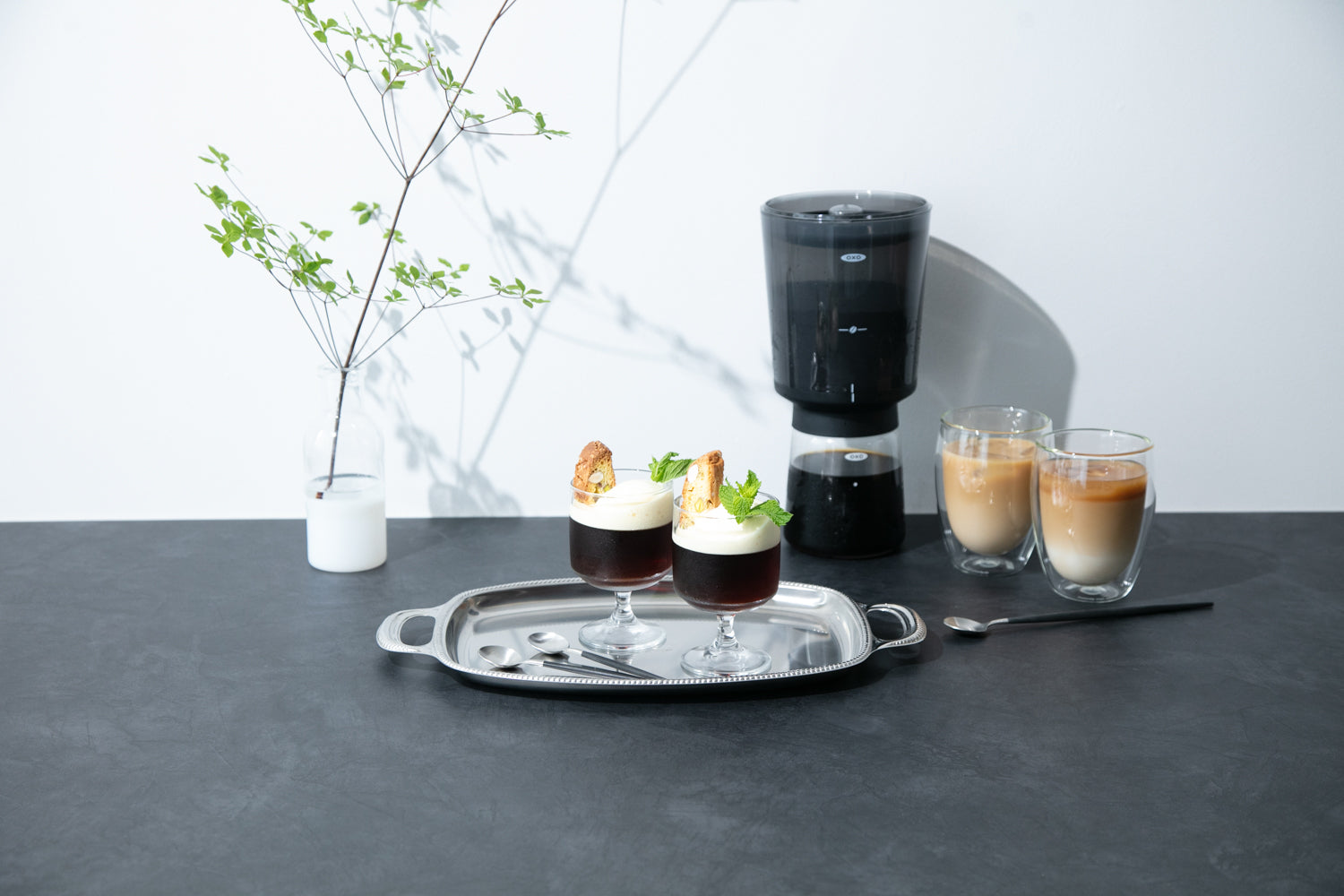 OXO BREW(オクソー ブリュー)コールドブリューコーヒーメーカーで楽しむ 濃縮コーヒー アレンジレシピ