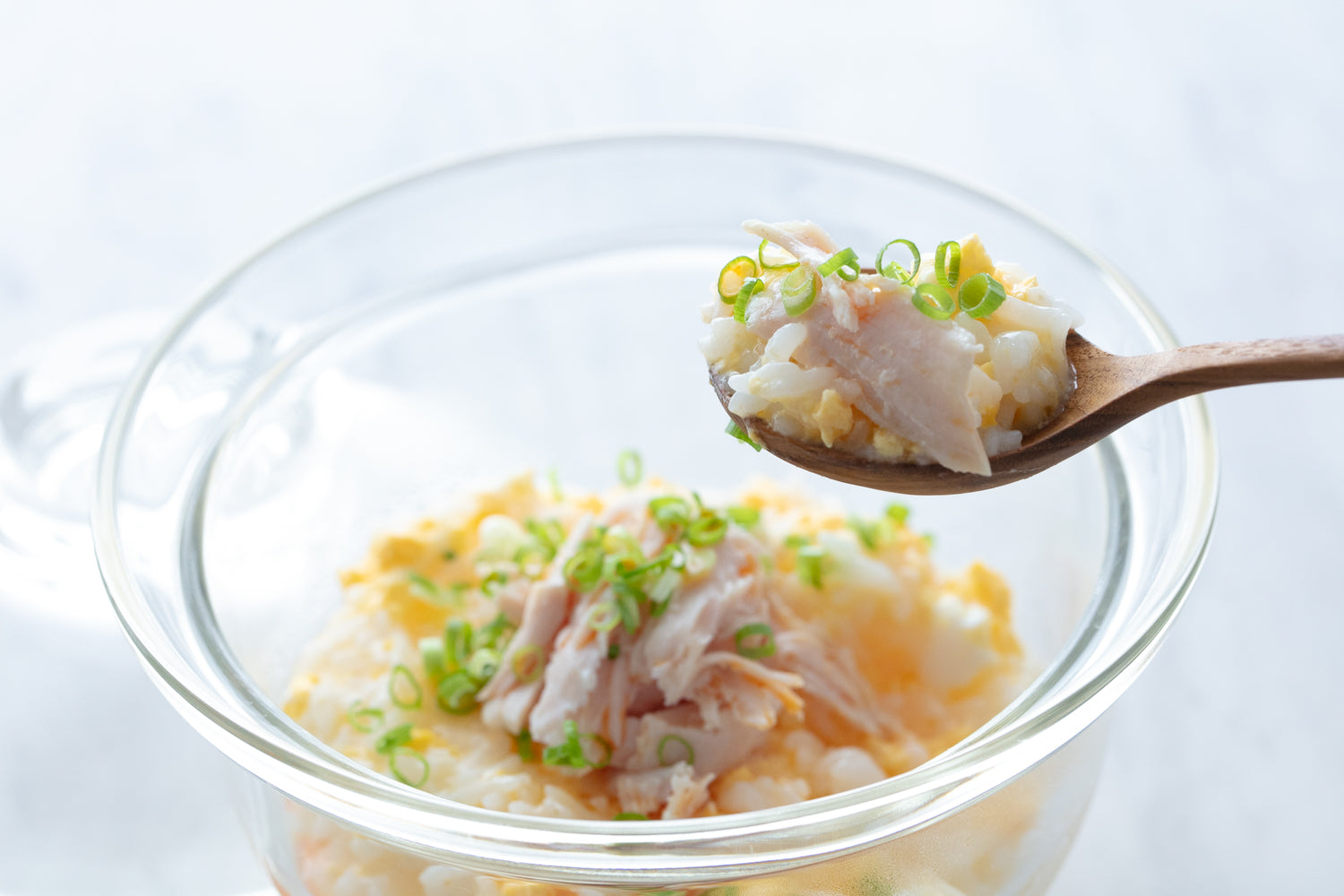 HARIO(ハリオ) ガラスの丼鉢で作る<br>中華風雑炊