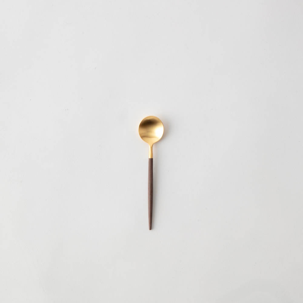 Cutipol(クチポール) ゴア ブラウン×ゴールド ティースプーン GO.11