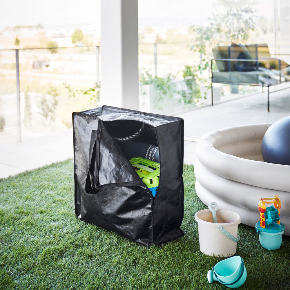 TOWER（タワー）ポリエチレンシートポケット付きおもちゃ収納バッグ