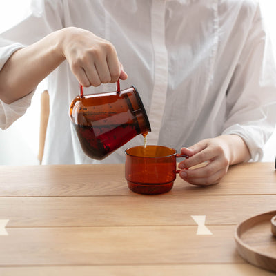 HARIO COLORS(ハリオ カラーズ) ティー&コーヒーサーバー アンバー