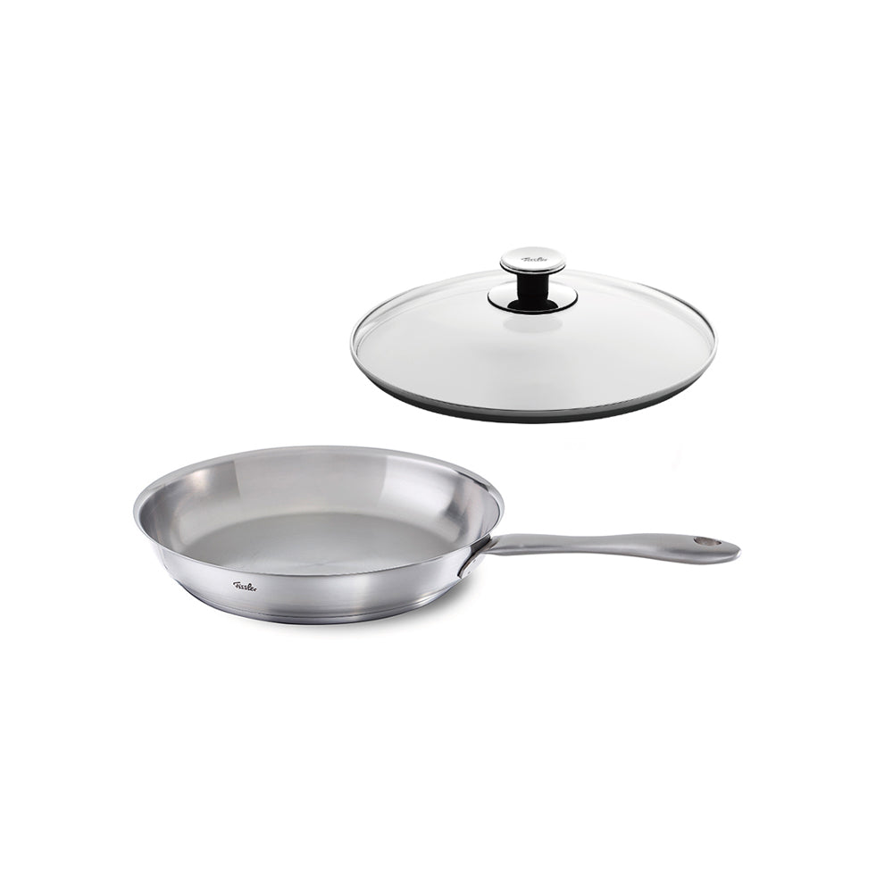 Fissler ステンレスフライパン 28cm Fissler(フィスラー) カターニャ 28cm・ガラスフタ セット 207281