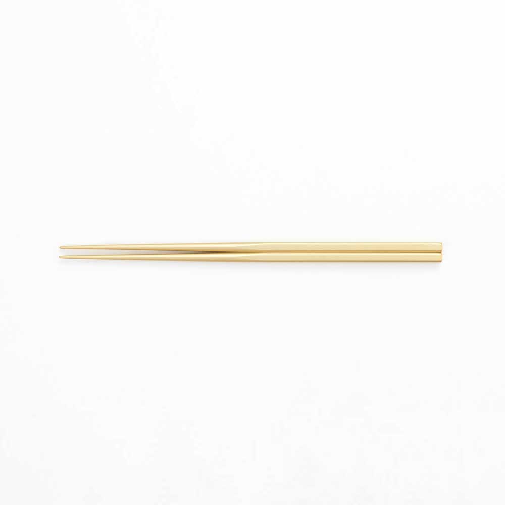 tsuboe(ツボエ) irogami 箸 シャンパンゴールド ICH-116 |キッチン用品