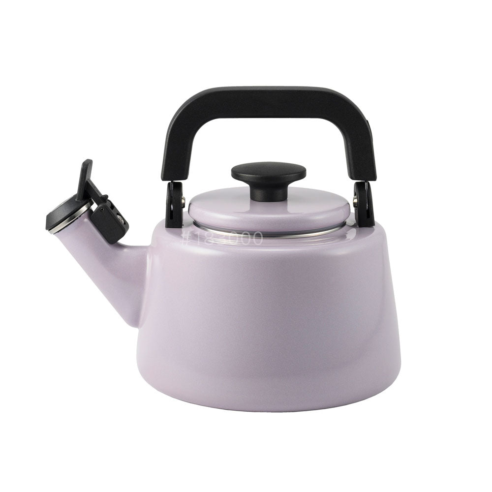 富士ホーロー コットンプラス 2.1L 笛吹きケトル パープル CTP