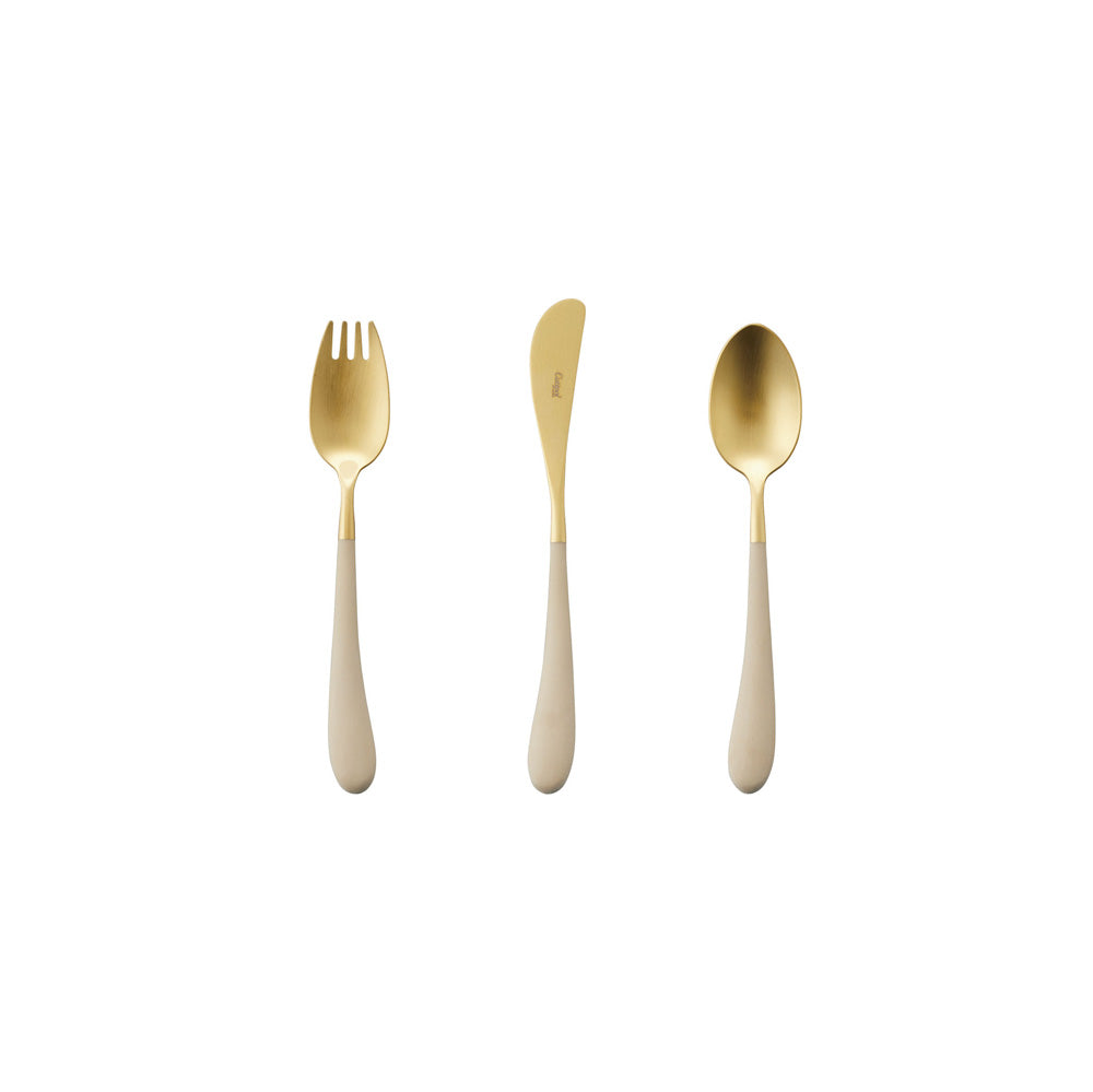 ！クチポール アリス アイボリーxゴールド 3本セット Cutipol(クチポール) アリス 3本セット アイボリー(ゴールド