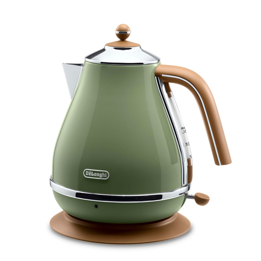 De'Longhi（デロンギ）アイコナ・ヴィンテージ コレクション 電気ケトル オリーブグリーン KBOV1200J-GR |キッチン用品通販サイト  Y.YACHT STORE