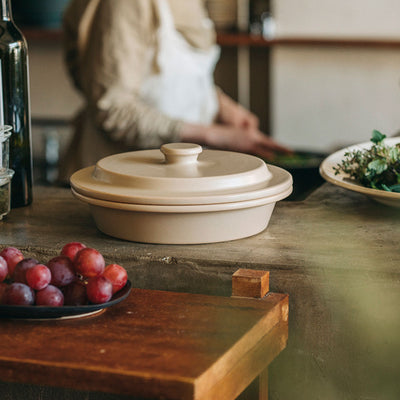 PETARI(ペタリ)Shallow Pot(浅鍋) Igneous Rock