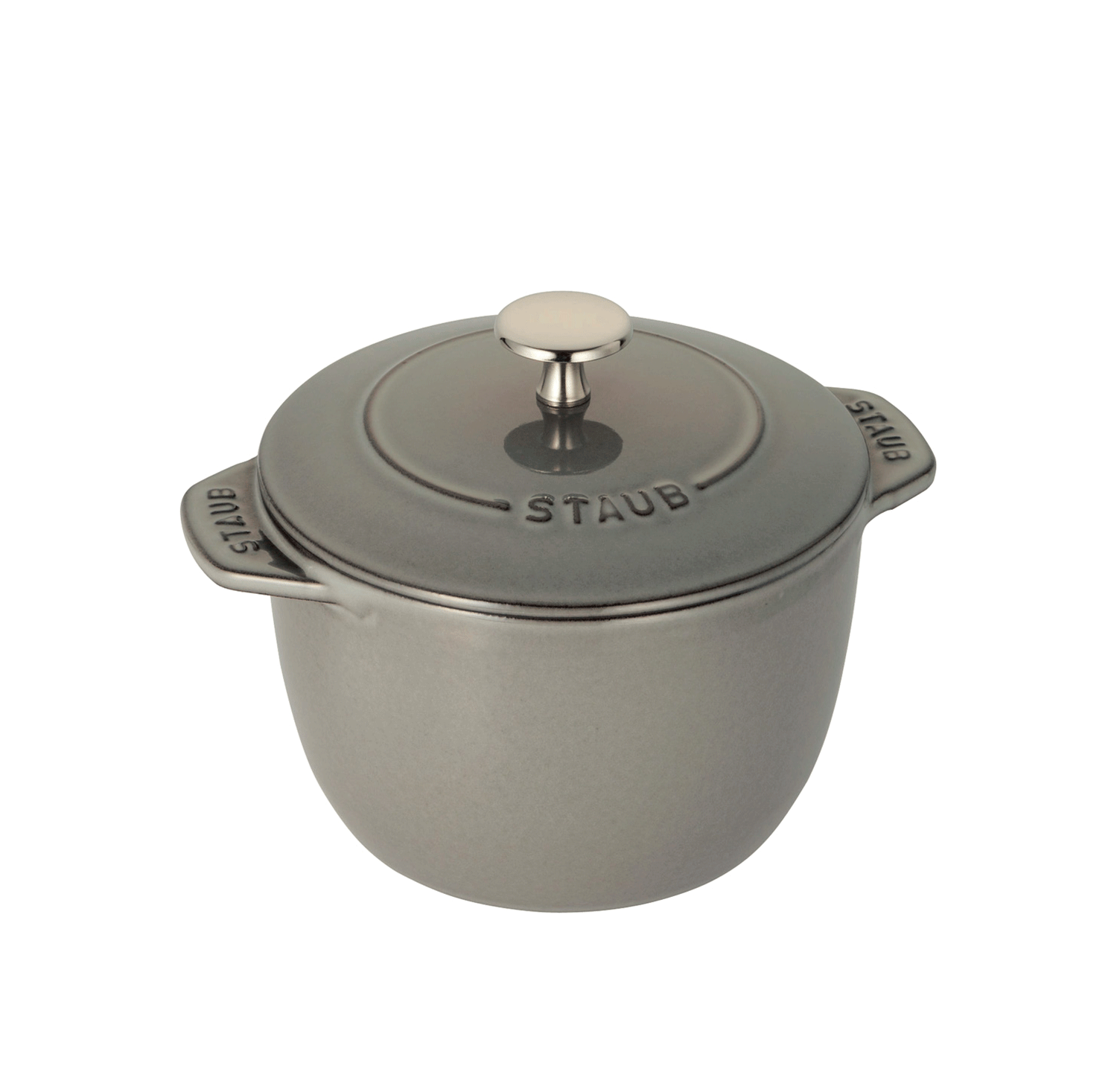 ストウブ STAUB ラ ココット デ ゴハン S グレー-