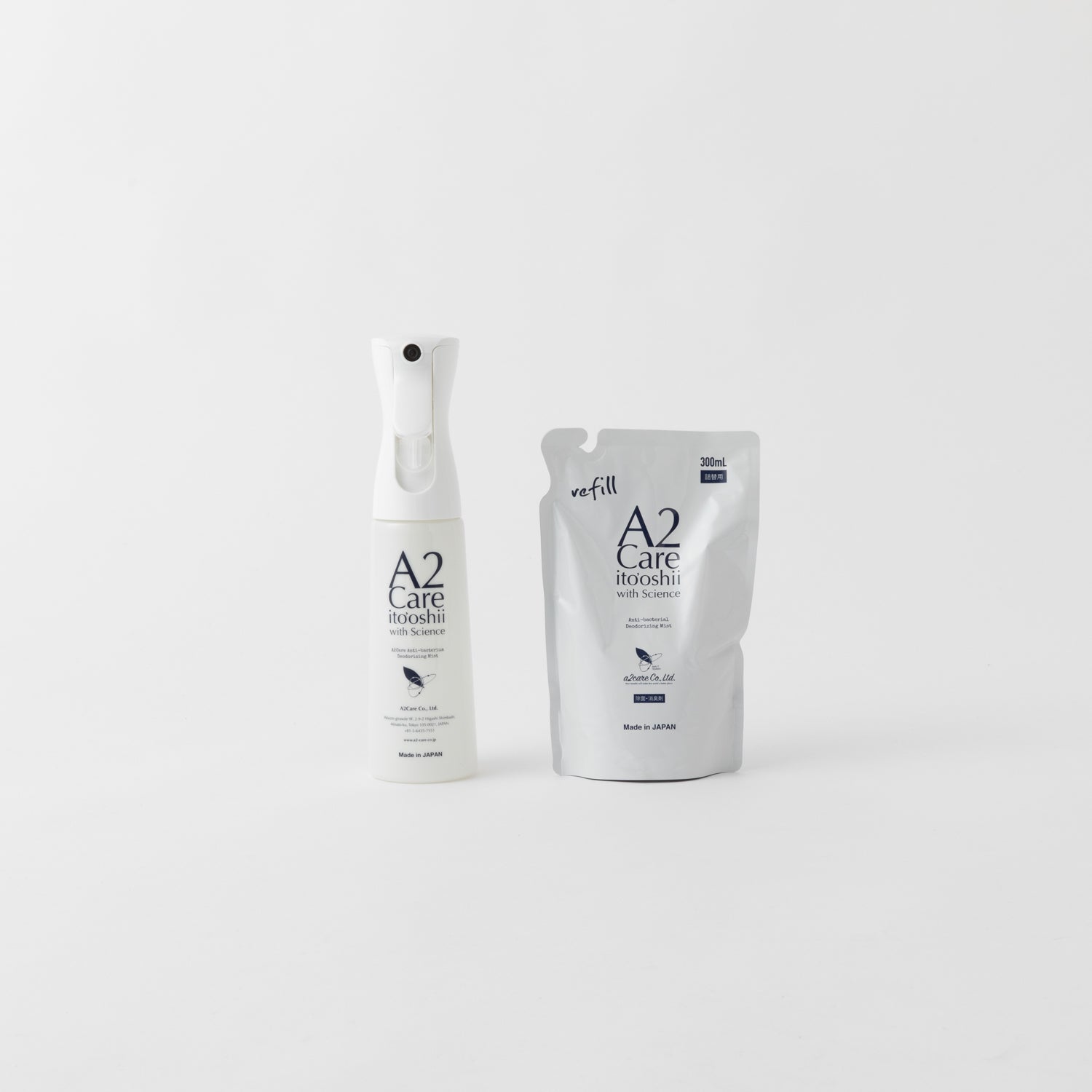A2Care（エーツーケア） ファインミストボトルセット（リフィル1個＋