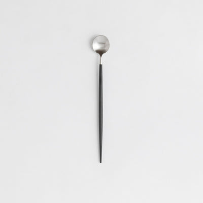 Cutipol(クチポール) ゴア ブラック×シルバー ロングアイスクリームスプーン