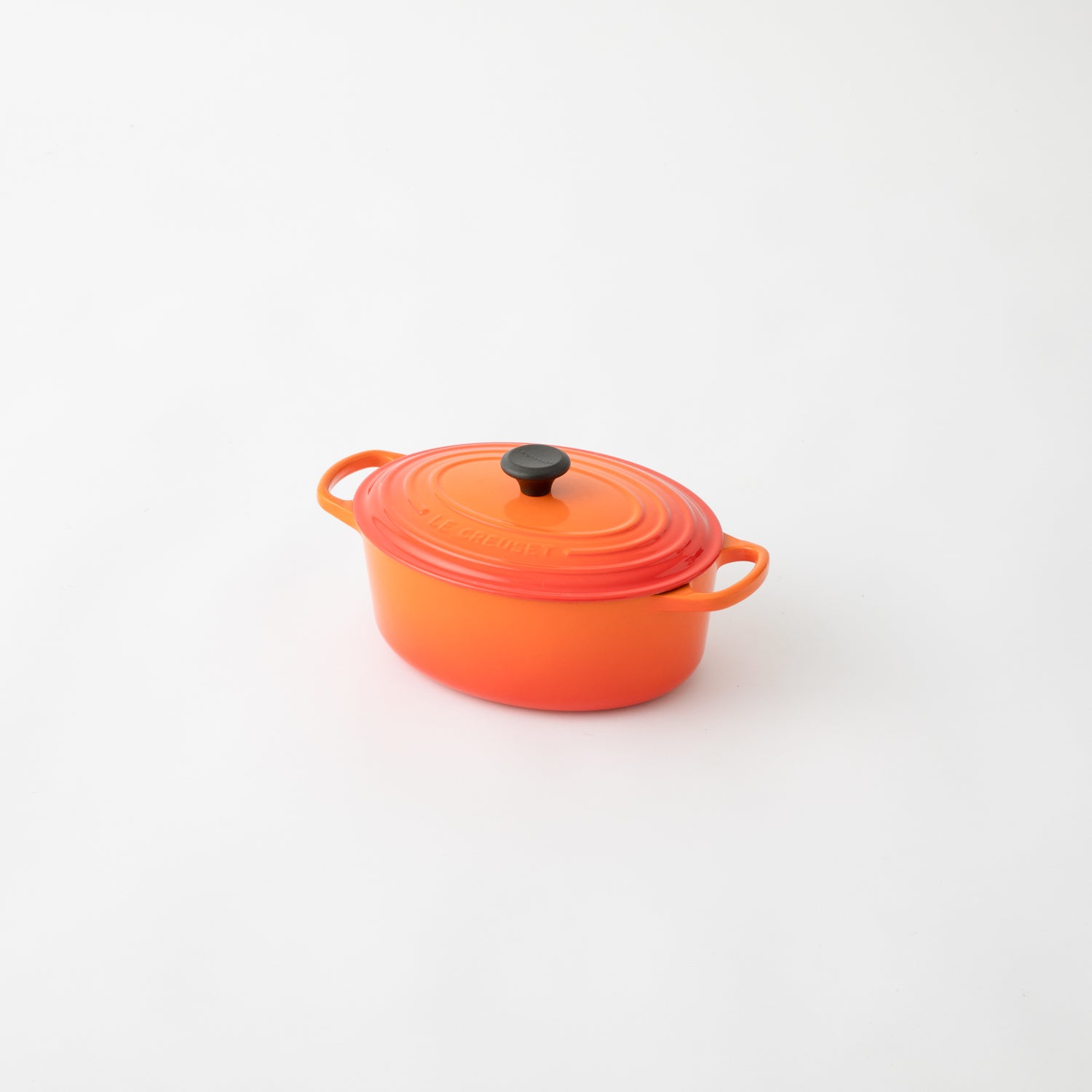 希少】LE CREUSET ココット オーバル チェスナット 25cm-