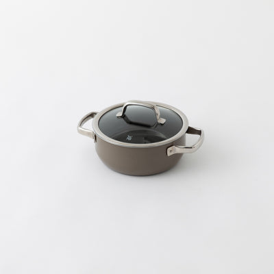 【今だけレシピブック付き】WMF(ヴェーエムエフ) フュージョンテック ローキャセロール ダークブラス