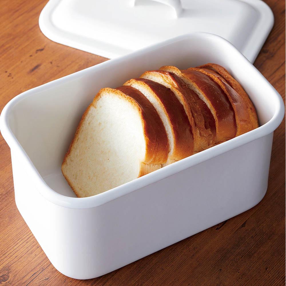 にちにち道具 レクタングル キャニスター【ブレッドケース・米びつ