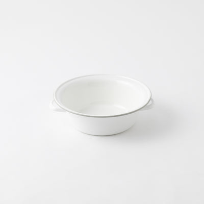 にちにち道具 ハンドル付たらい グレー