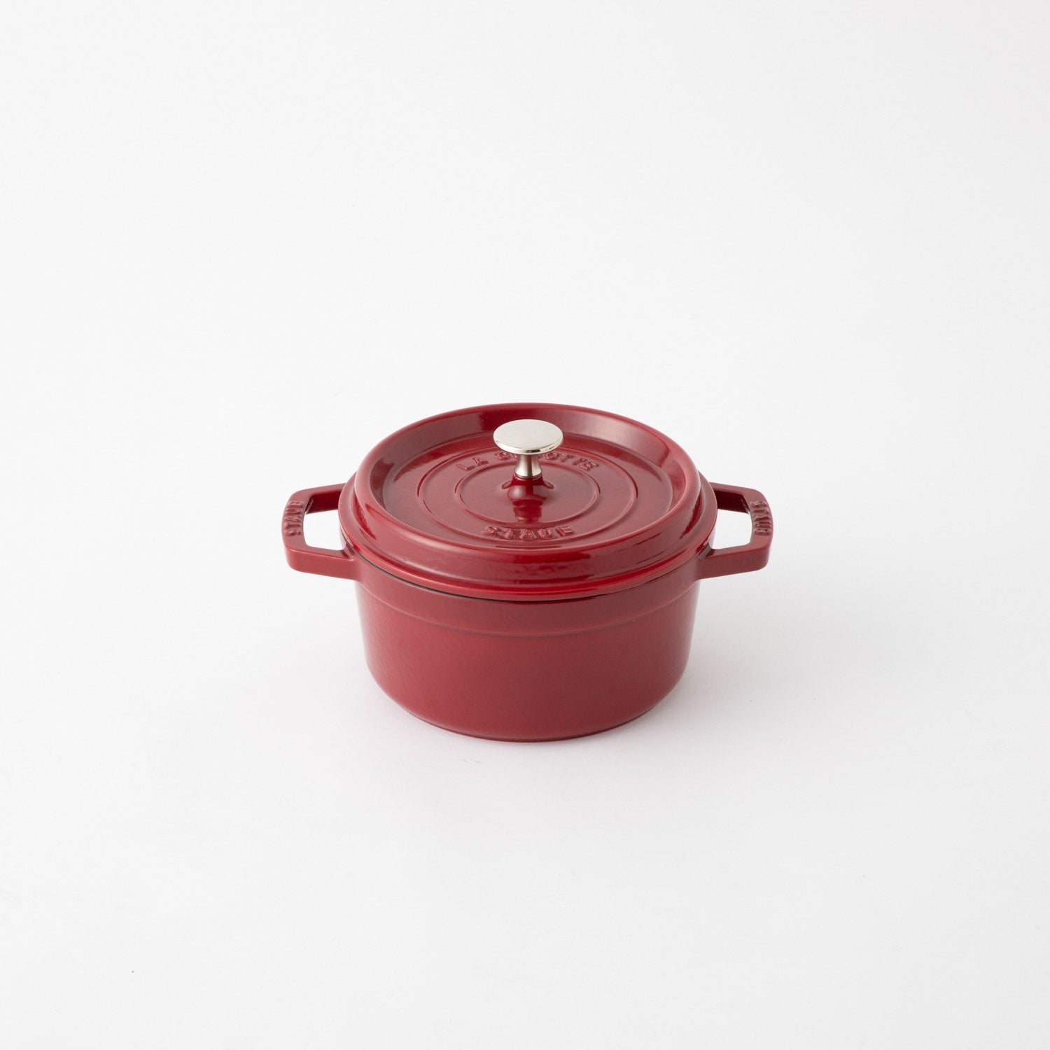 STAUB(ストウブ） ピコ・ココット ラウンド ボルドー |キッチン用品 ...