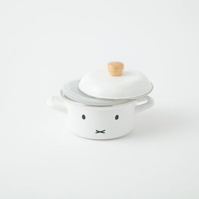 富士ホーロー ミッフィーフェイス キャセロール15cm