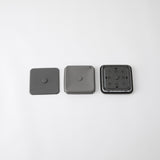 OXO(オクソー) ステンレスポップコンテナ 米びつセット (ビッグスクエアミディアム+ライスカップ)(3.6kg保存)【当店限定】