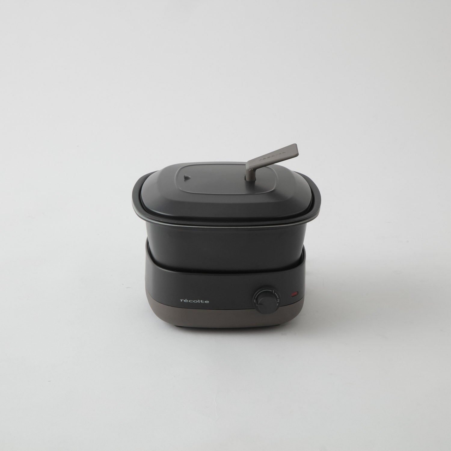 recolte（レコルト）ポットデュオ キャレ グレー RPD-4(GY