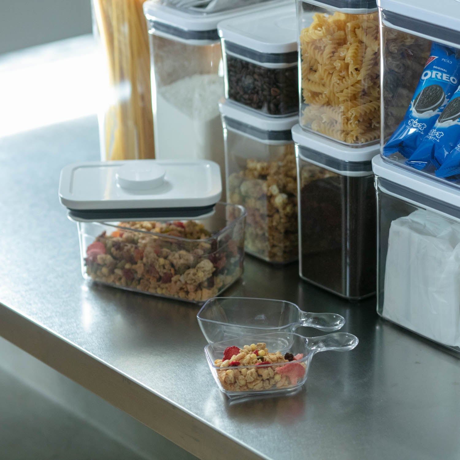 OXO コンテナー　★最終価格★５点SET ステンレスポップコンテナ6ピースセット | OXO（オクソー）公式