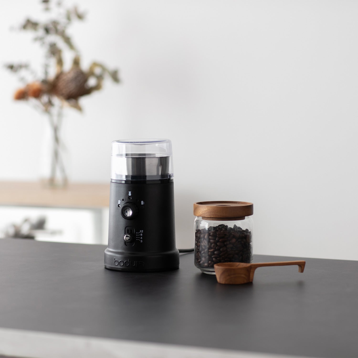 ボダム　コーヒーグラインダー(コーヒーひき機) 美品電動式コーヒーミル
