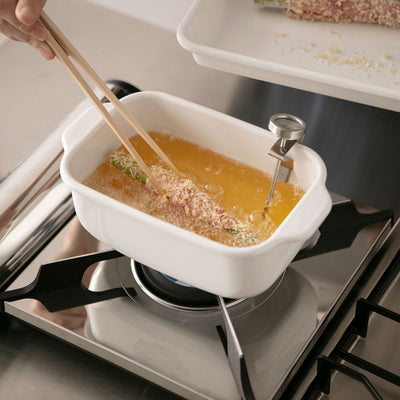 富士ホーロー 角型天ぷら鍋