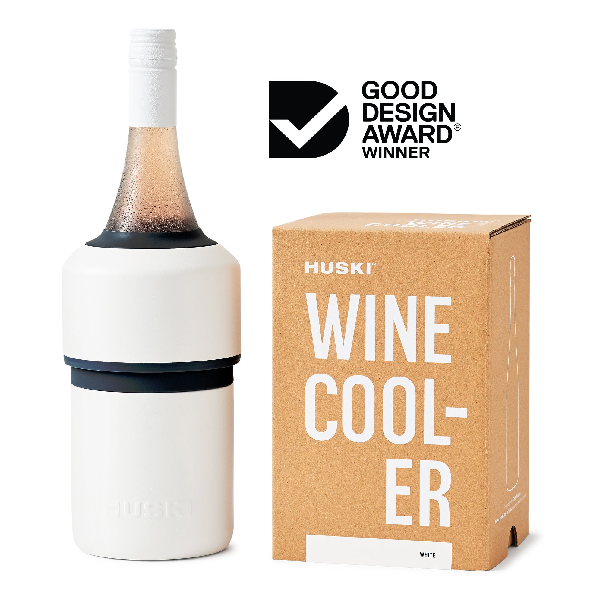 HUSKI (ハスキー) WINE COOLER(ワインクーラー) WHITE HSK000015