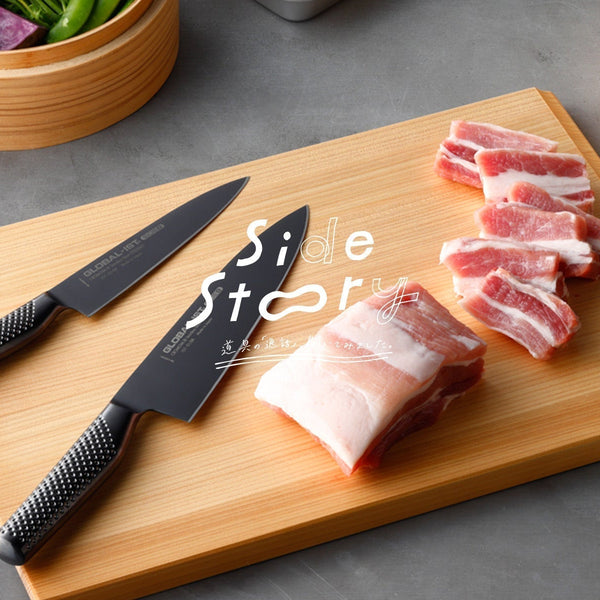 GLOBAL-IST新モデル「SIDE B」-黒が美しいオールステンレス包丁の魅力