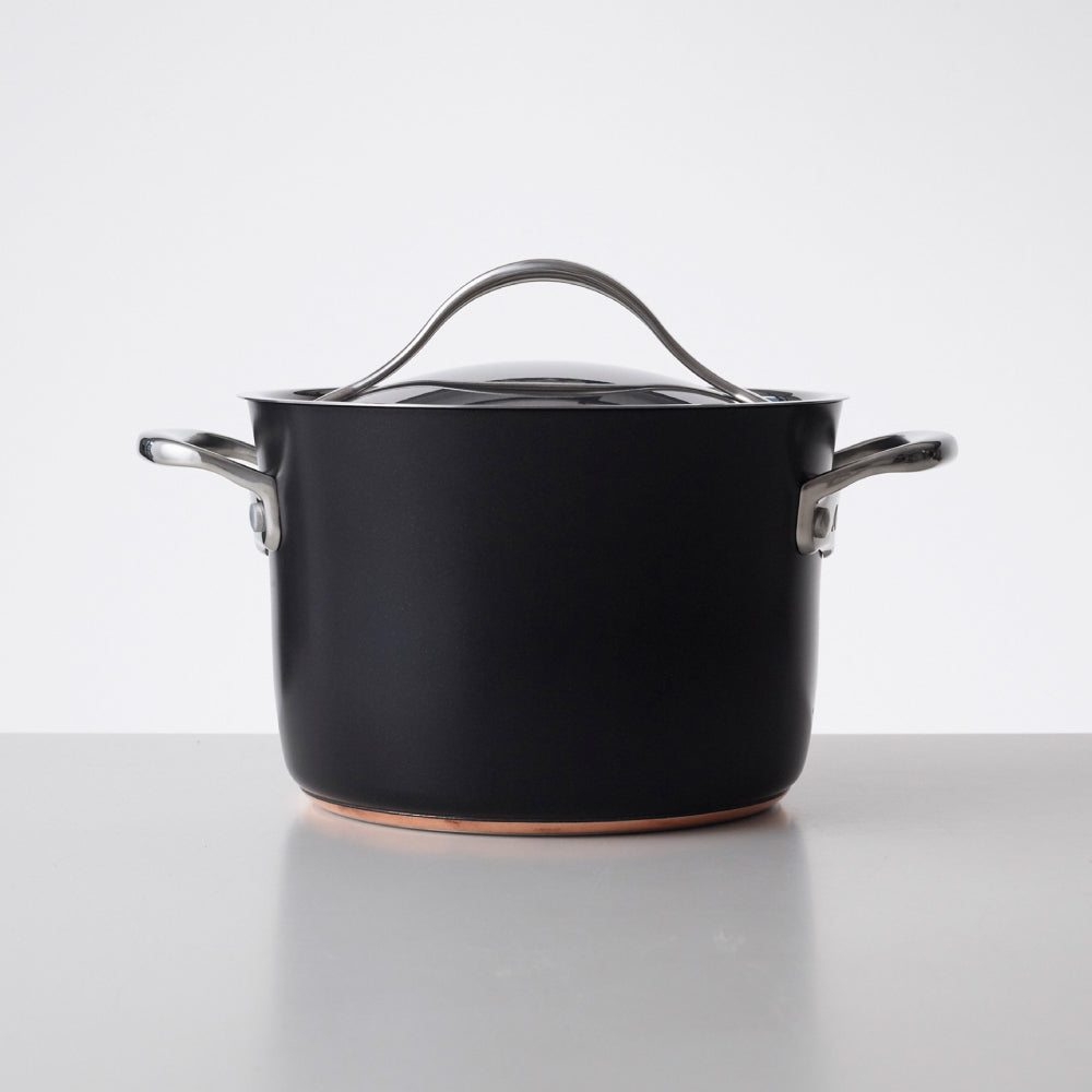 MAYER（マイヤー）アナロン ルクス 両手鍋 20cm AC3-W20 |キッチン用品