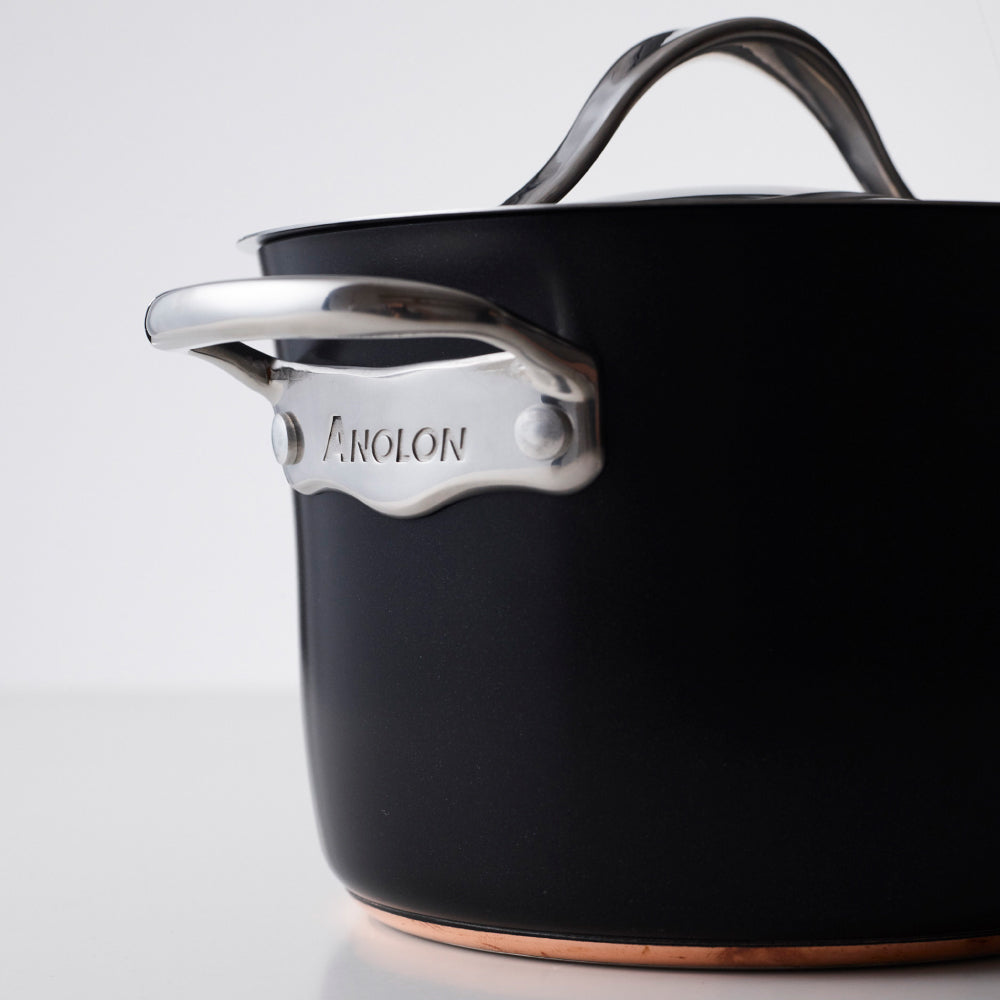 MAYER（マイヤー）アナロン ルクス 両手鍋 20cm AC3-W20 |キッチン用品