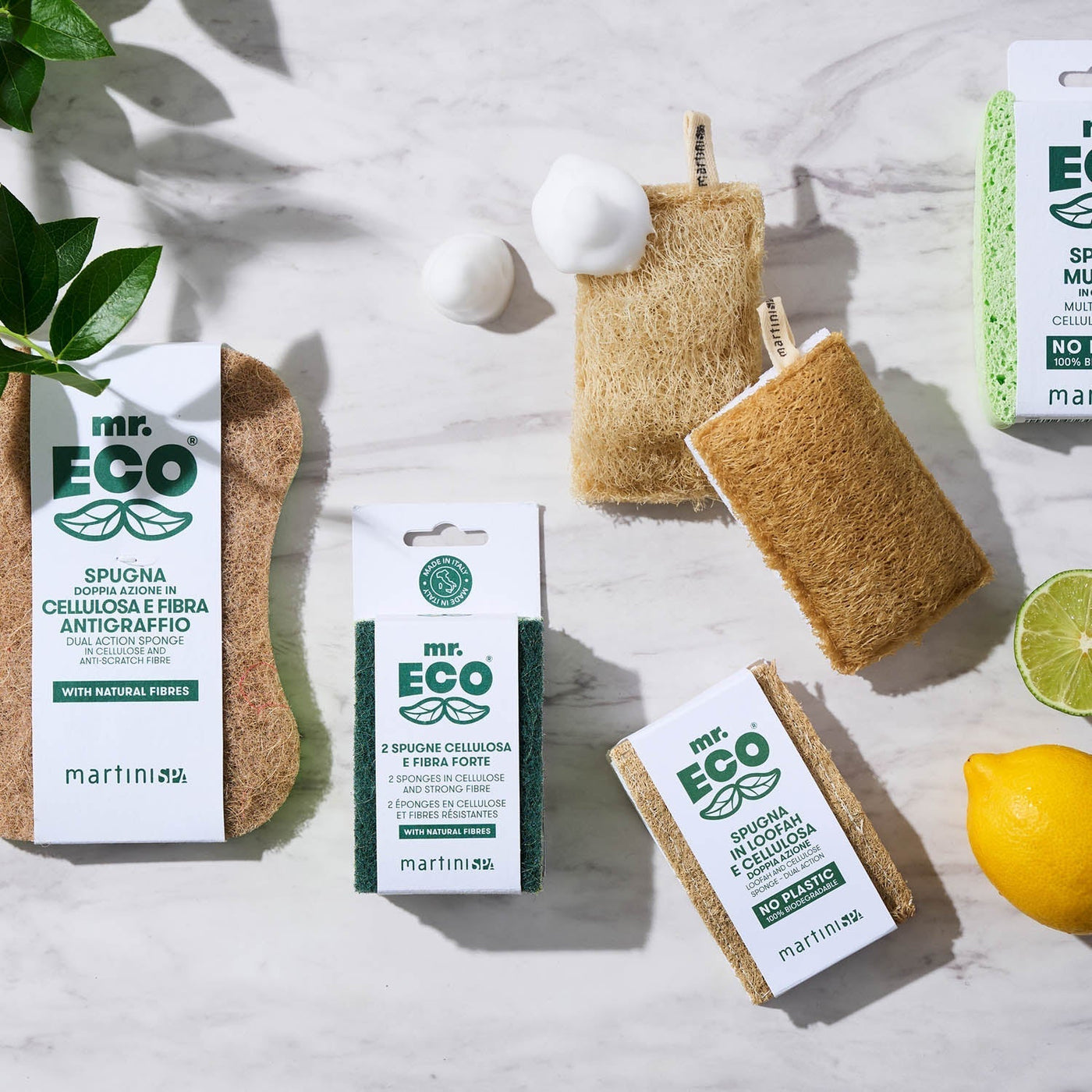 Mr.ECO(ミスターエコ) セルロース&ファイバー スポンジ (大) 7203MRE