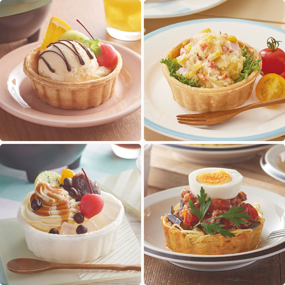 Toffyちゃん おまとめページ Toffy（トフィー）食べられる器メーカー ミルキーホワイト K-TU1-MW