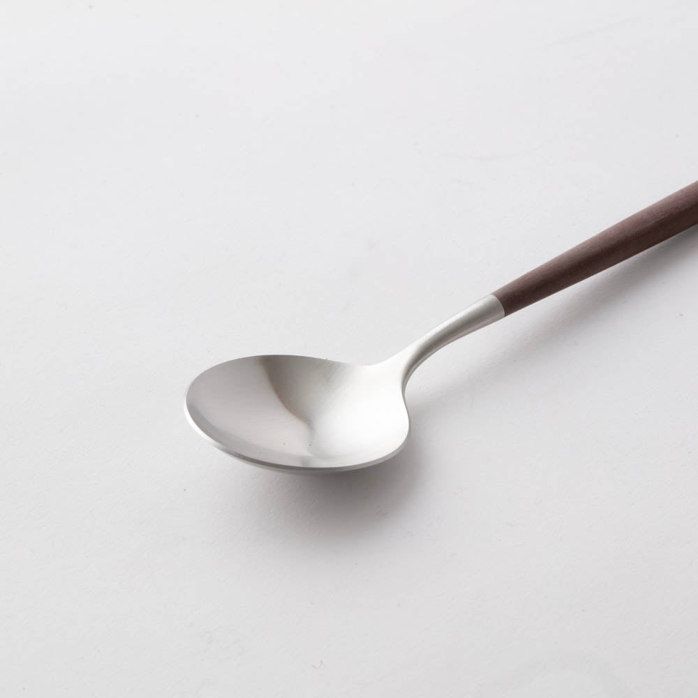 Cutipol(クチポール) ゴア ブラウン×シルバー テーブルスプーン GO.05