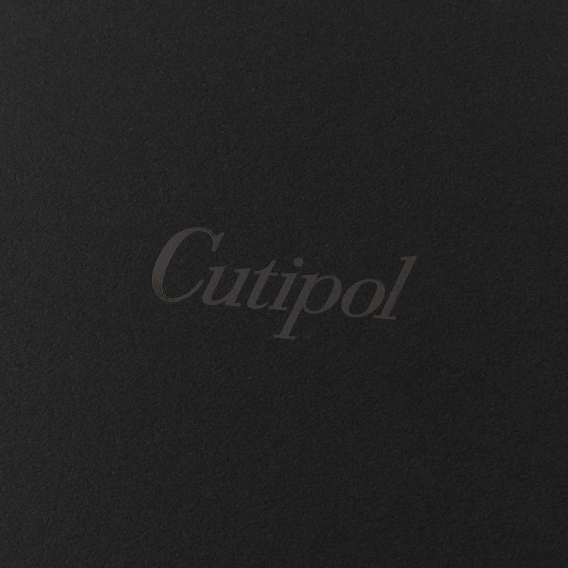 Cutipol(クチポール) ミオ ブラック×シルバー テーブル+デザート4本セット