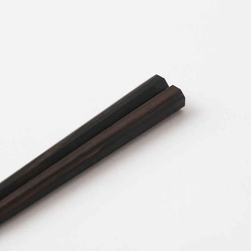 MARUNAO(マルナオ) 特上 八角箸 黒檀 235 HTB8001 |キッチン用品通販 