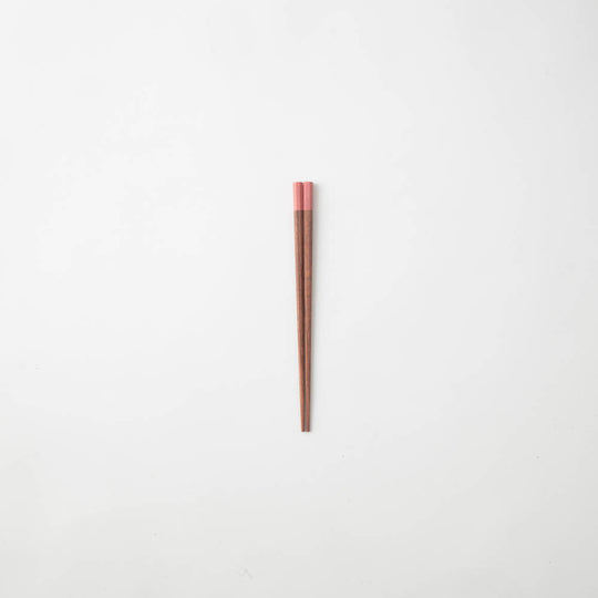 MARUNAO(マルナオ) 上箸 八角箸 WPC+紫檀 赤 220 WPCS220R