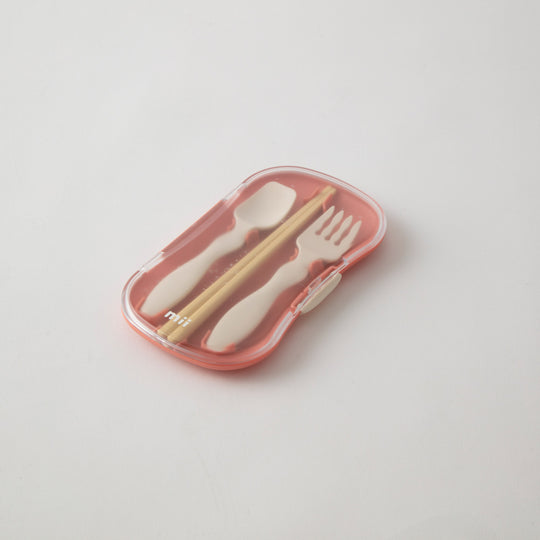 GEL-COOL mii トリオカトラリーセット ピンク