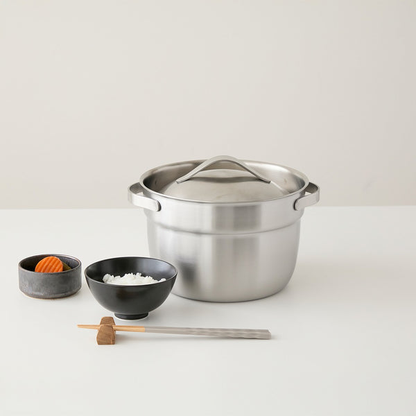 宮崎製作所 ごはん鍋 ステンレスタイプ