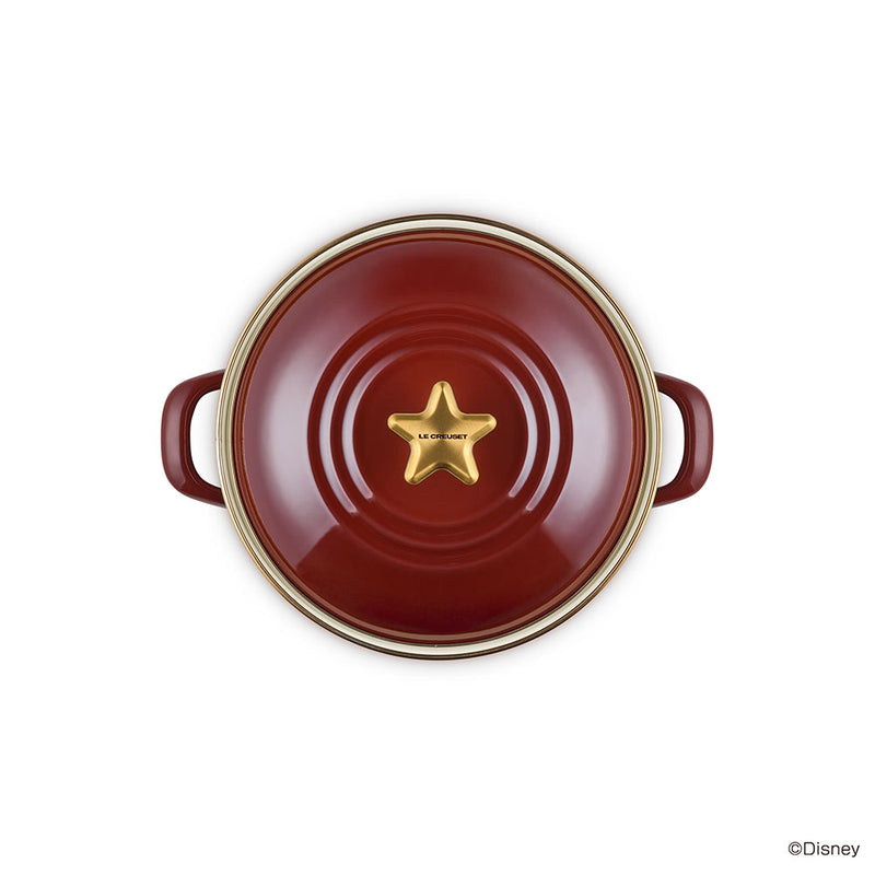 LE CREUSET（ル・クルーゼ） ファンタジア／EOS キャセロール 20cm ガーネット(スターツマミ)