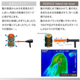 INGRACE Velena (イングレイス ヴェレナ) ヘアドライヤー ブラック