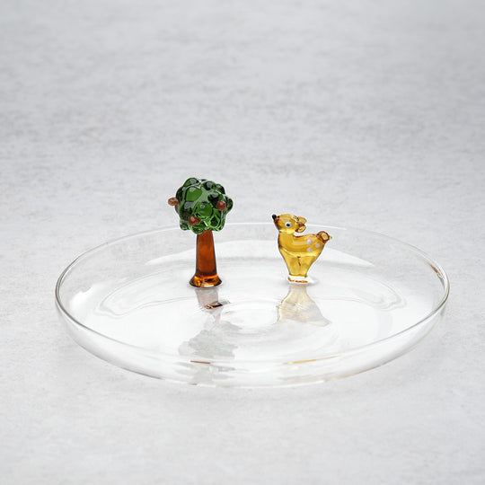 ICHENDORF MILANO(イッケンドルフ ミラノ) レッドアップル プレート 20cm ロンリーフォーン＆アップルツリー