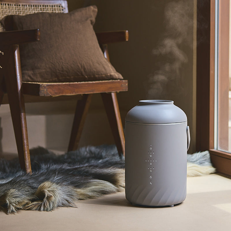 cocono(ココノ) airy fog スチーム式加湿器 CH-S41SS-CH ショコラ