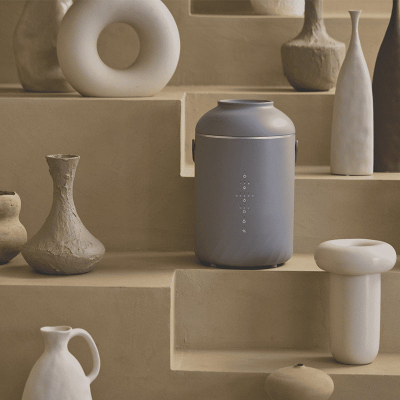 cocono(ココノ) airy fog スチーム式加湿器 CH-S41SS-CH ショコラ