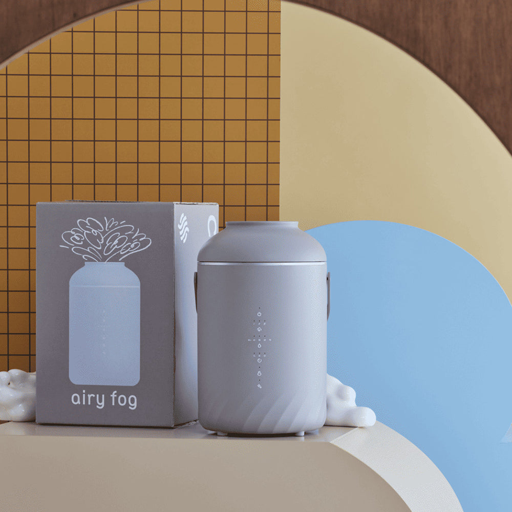 値下げしました！ airy fog スチーム式加湿器 4L エアリーフォグ cocono(ココノ) airy fog スチーム式加湿器 CH-S41SS-CH ショコラ