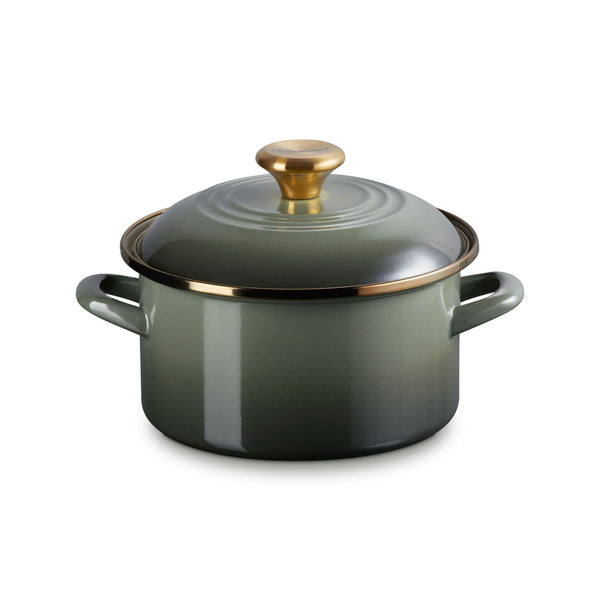 LE CREUSET(ル・クルーゼ) EOS キャセロール 20cm タイム (ゴールドツマミ) |キッチン用品通販サイト Y.YACHT STORE