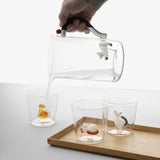 ICHENDORF MILANO(イッケンドルフ ミラノ) タビーキャット タンブラー ホワイトキャット アンバーテール