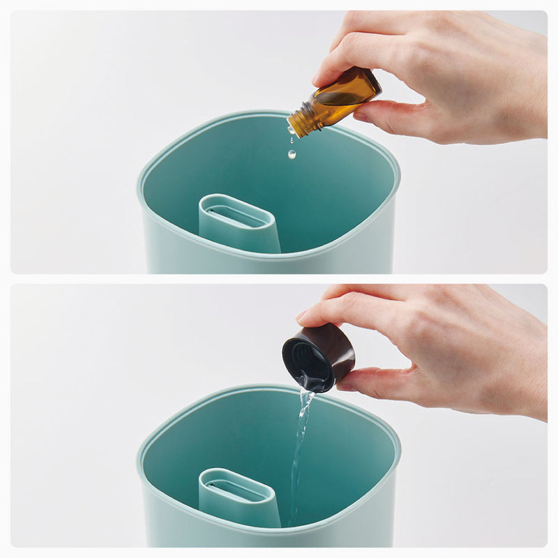 Toffy（トフィー）抗菌アロマ加湿器<1.6L> ペールアクア