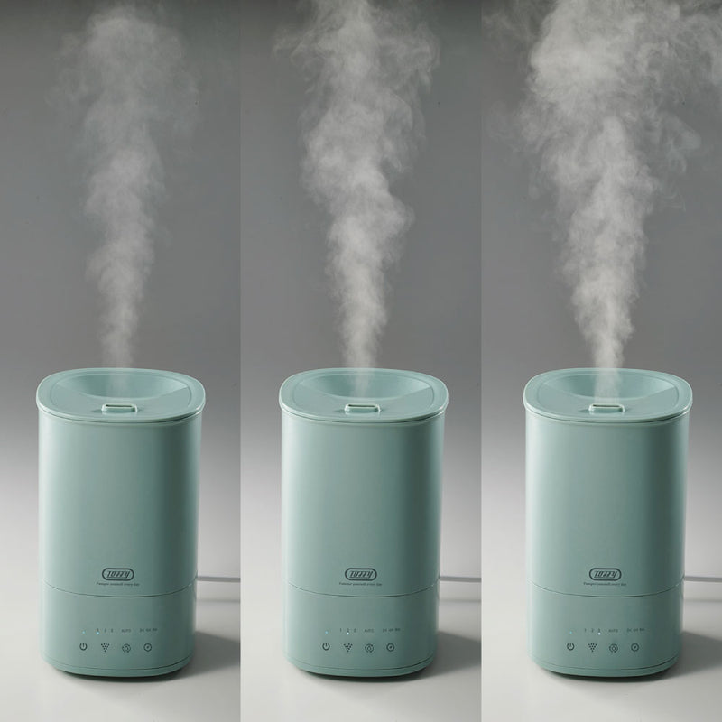 Toffy（トフィー）抗菌アロマ加湿器<1.6L> ペールアクア