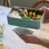 ののじ ステンレスランチボックス レクタングル グリーン