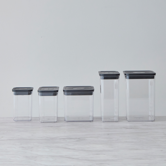 OXO(オクソー) ポップコンテナ マットブラック コンプリートセット