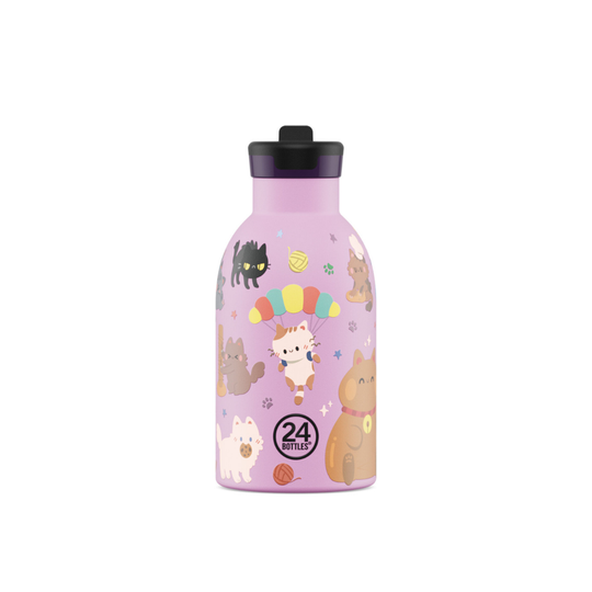 24Bottles(トゥエンティフォー ボトルズ) キッズコレクション クライマキッズボトル ミャオフレンズ 330ml